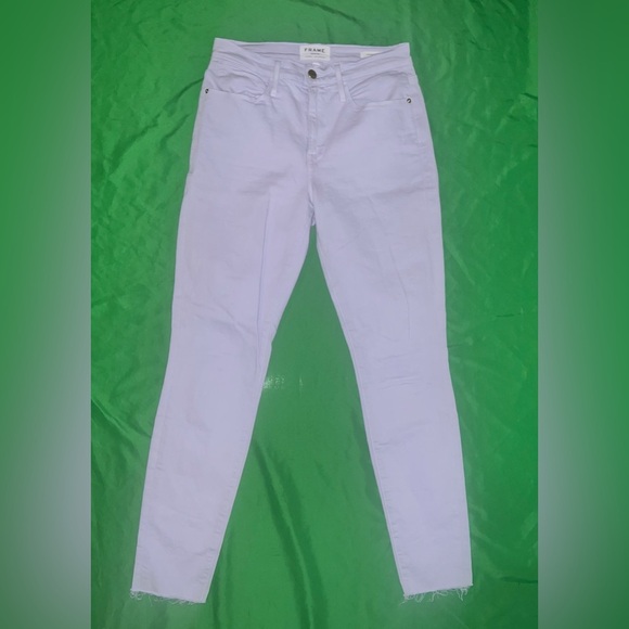 Frame Denim Women's Lilac Skinny Jeans size 27 - Picture 1 of 8